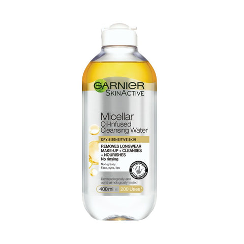 garnier-micellar-cleansing-water-for-dry-skin-400ml-oil-infused-cleanser-waterproof-makeup-remover
