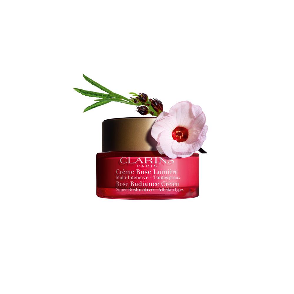 Clarins rose discount radiance cream