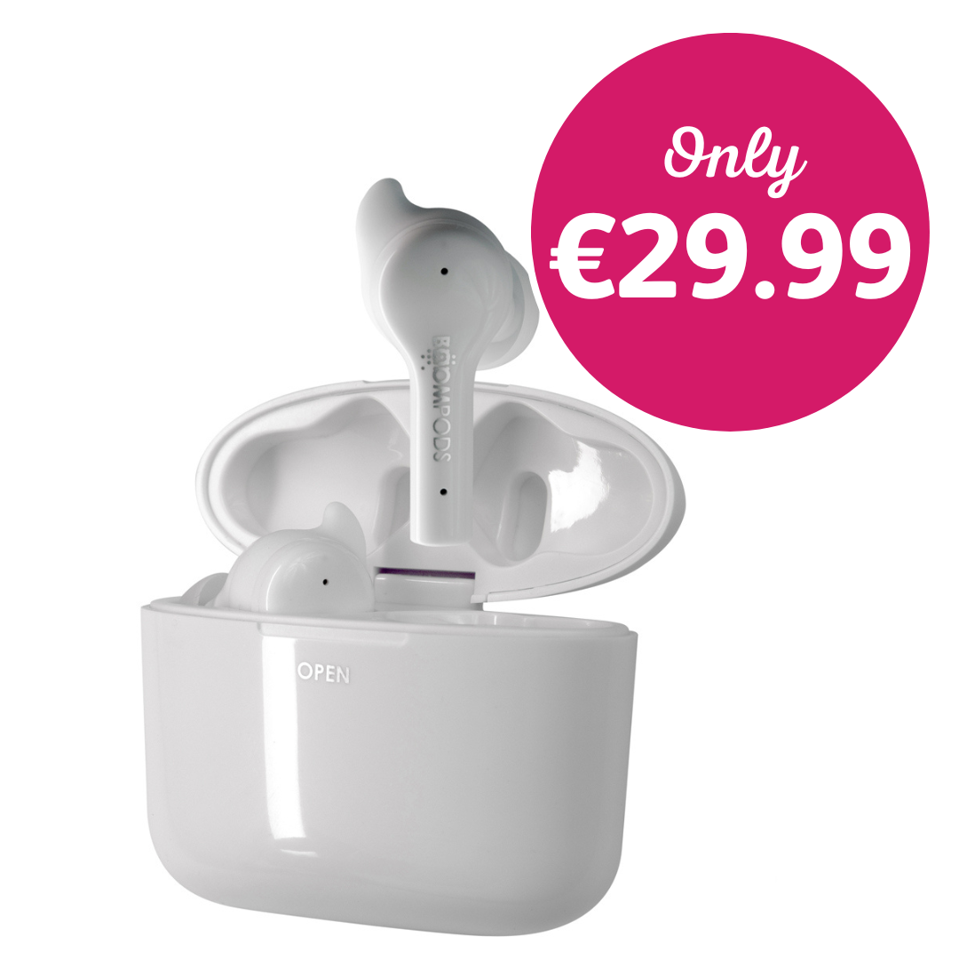 Bassline Go Ear Pods White LloydsPharmacy Ireland