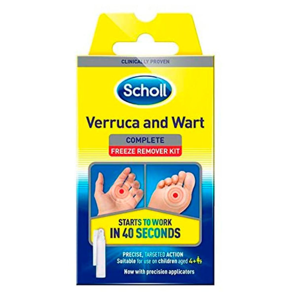 Scholl verruca removal deals system side effects