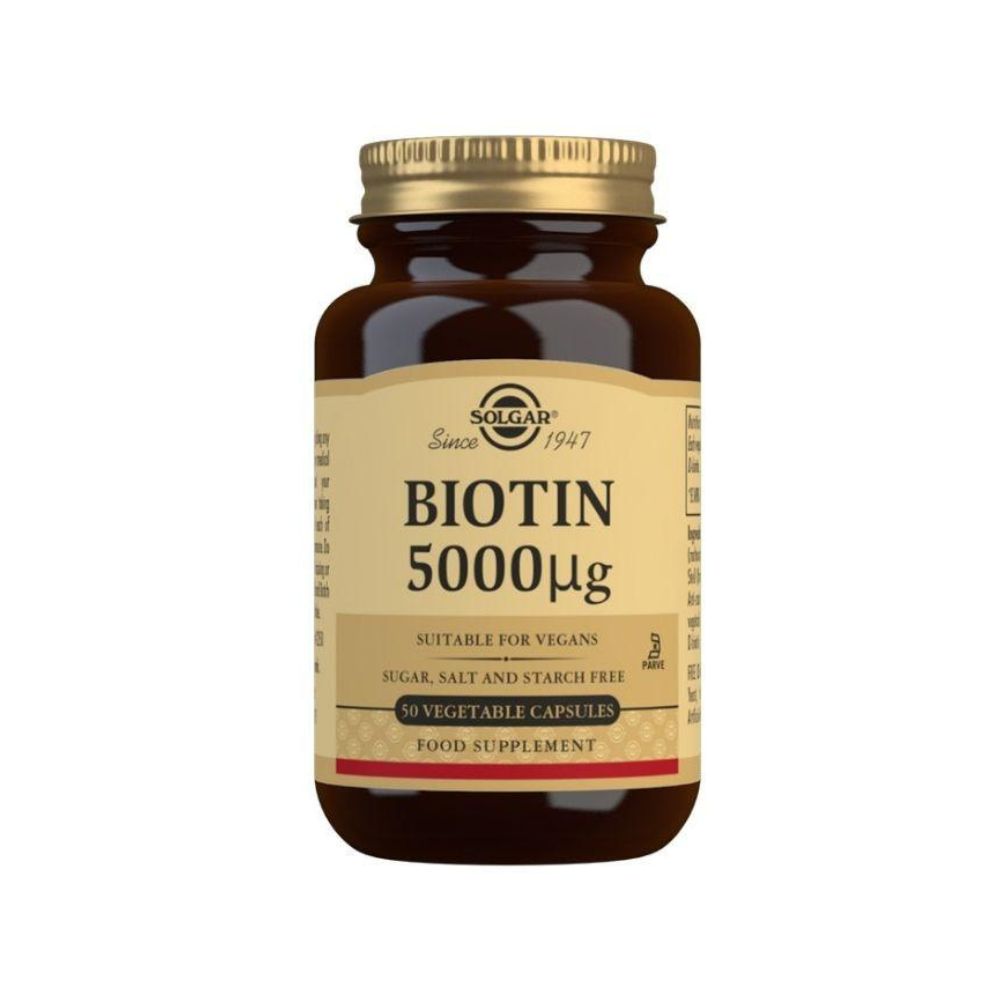 Solgar Biotin 5000 Vegetable Capsules LloydsPharmacy Ireland