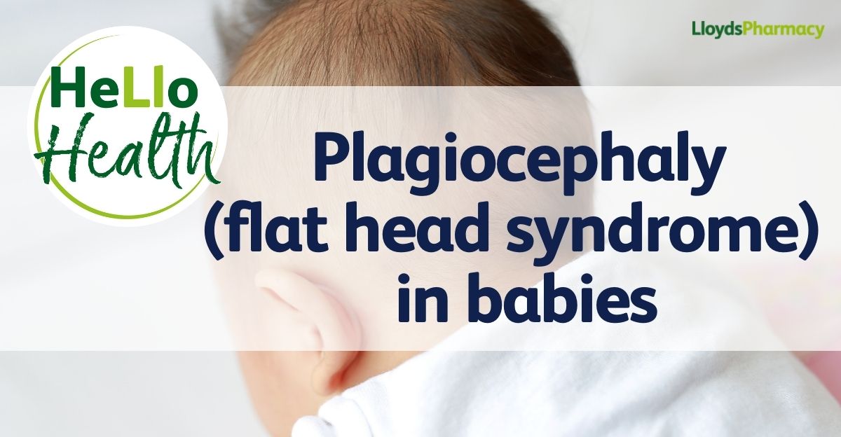 Plagiocephaly (flat head syndrome) in babies