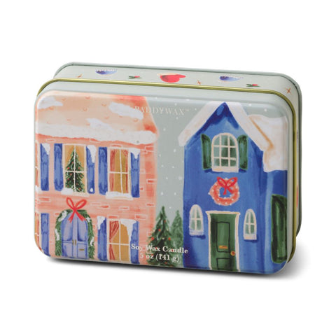 Paddywax Xmas Tin Neighbourhood Winter Balsam