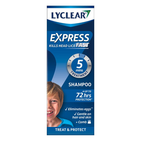 Lyclear Express Shampoo 200ml and Comb