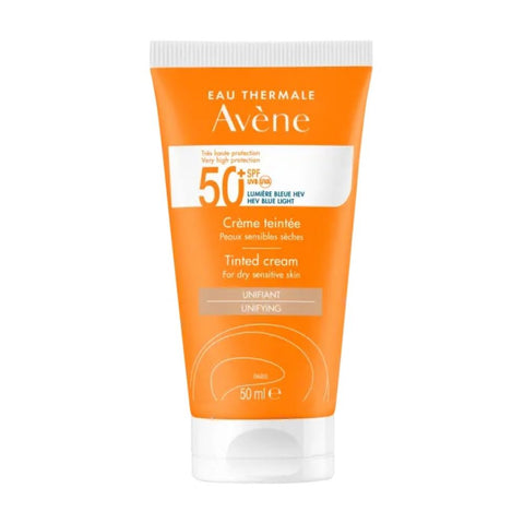 Avene Very High Protection Tinted Sun Cream SPF50+ for Dry Sensitive Skin