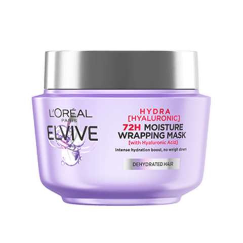 L'oreal Elvive Hydra Hyaluronic Hair Mask With Hyaluronic Acid, For Dry Hair