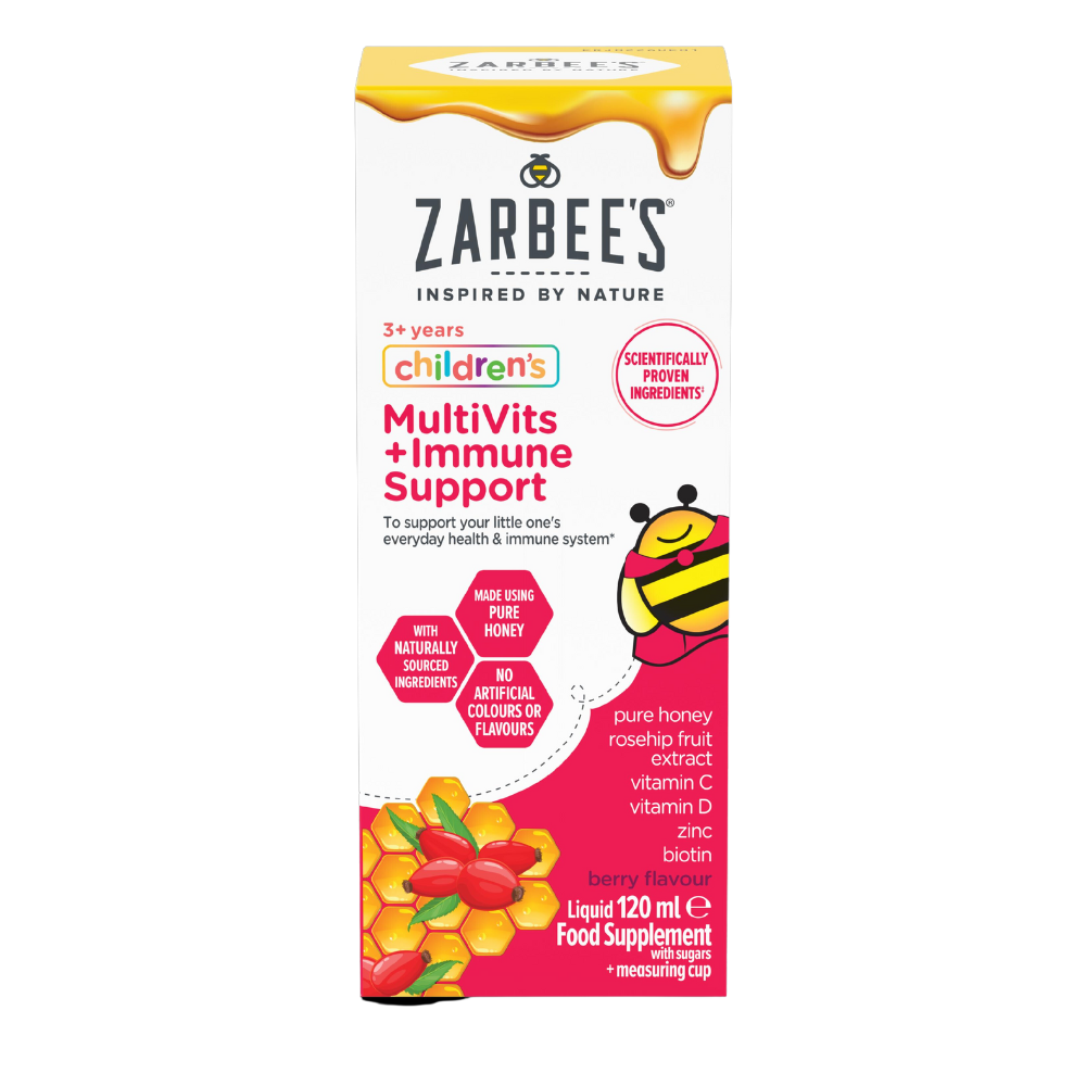 ZARBEE'S Children's 3+ years Multivits and Immune Support Syrup 120ml