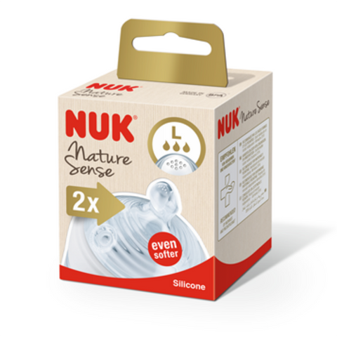 nuk-nature-sense-teat-silicone-teat-similar-to-a-nipple-size-large-2-blister