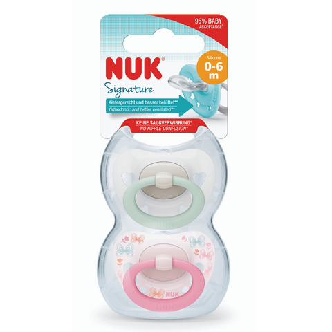 nuk-signature-soother-size-1-0-6m-girl