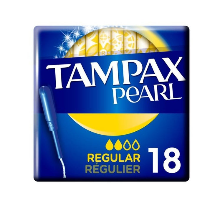 Tampax Pearl Regular Tampons Applicator 18
