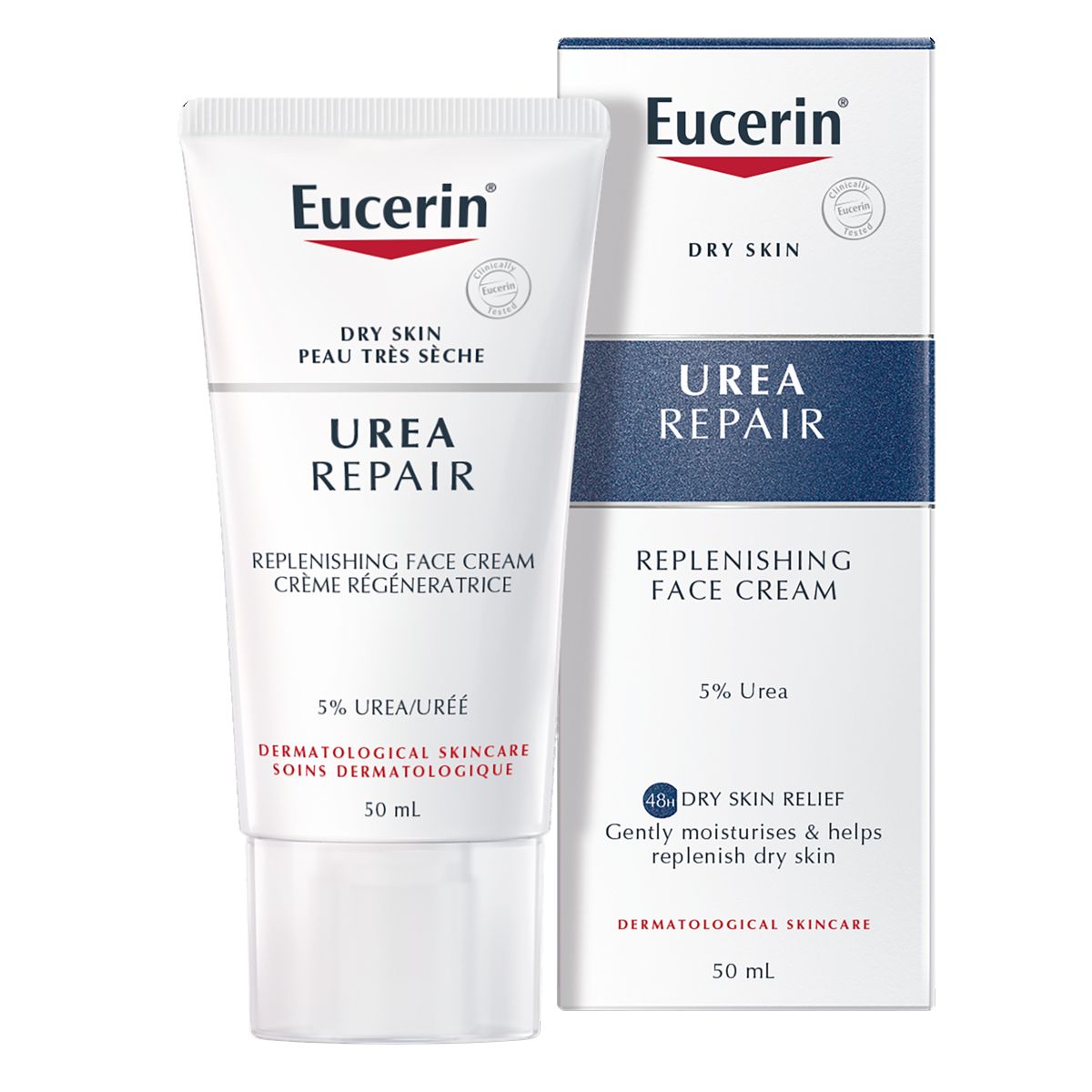 Eucerin Dry Skin Cream Urea Lactate 50Ml | LloydsPharmacy Ireland