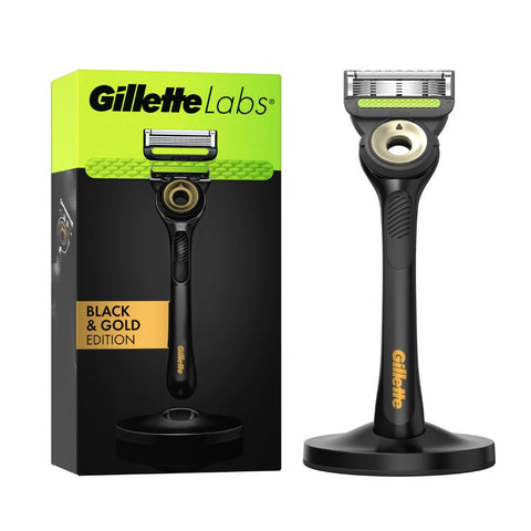 gillette-labs-exfoliating-razor-with-magnetic-stand-black-gold-edt